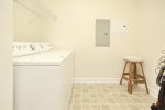 Full Size Laundry Room with Washer and Dryer